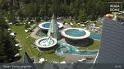 Archived webcam image showing Therme Längenfeld Spa - Aqua Dome on 29 Jul 2026 at 13:03