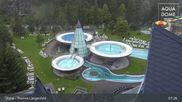 Archived webcam image showing Therme Längenfeld Spa - Aqua Dome on 14 Sep 2026 at 07:12