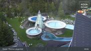 Archived webcam image showing Therme Längenfeld Spa - Aqua Dome on 14 Sep 2026 at 09:12
