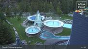 Archived webcam image showing Therme Längenfeld Spa - Aqua Dome on 16 Sep 2026 at 08:07