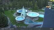 Archived webcam image showing Therme Längenfeld Spa - Aqua Dome on 16 Sep 2026 at 09:07