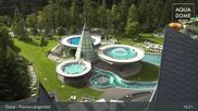Archived webcam image showing Therme Längenfeld Spa - Aqua Dome on 16 Sep 2026 at 15:07