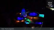 Archived webcam image showing Therme Längenfeld Spa - Aqua Dome on 13 Mar 2026 at 19:35