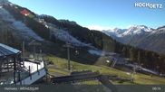Archived webcam image showing Hochoetz: Widiversum on 27 Oct 2026 at 09:02