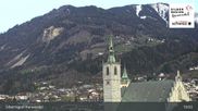 Archived webcam image showing View of Schwaz on 6 Apr 2026 at 19:30