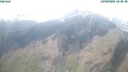 Archiviertes Webcam Bild: Blick auf Vals Dorf am 12.04.2026 um 10:06 Uhr