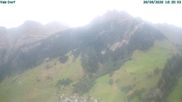 Archiviertes Webcam Bild: Blick auf Vals Dorf am 26.08.2026 um 16:43 Uhr