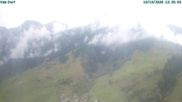 Archiviertes Webcam Bild: Blick auf Vals Dorf am 10.10.2026 um 12:52 Uhr