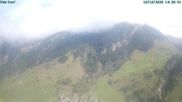 Archiviertes Webcam Bild: Blick auf Vals Dorf am 10.10.2026 um 14:52 Uhr