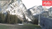 Archived webcam image showing Top station Holzegg on 3 May 2026 at 07:15