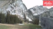 Archived webcam image showing Top station Holzegg on 3 May 2026 at 08:15