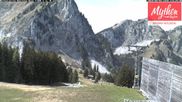 Archived webcam image showing Top station Holzegg on 3 May 2026 at 14:15