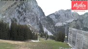 Archived webcam image showing Top station Holzegg on 3 May 2026 at 16:15