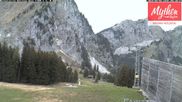 Archived webcam image showing Top station Holzegg on 5 May 2026 at 08:36