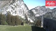Archived webcam image showing Top station Holzegg on 28 May 2026 at 08:40