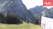 Archived webcam image showing Top station Holzegg on 28 May 2026 at 16:11