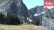 Archiviertes Webcam Bild: Bergstation Holzegg am 12.07.2026 um 14:05 Uhr
