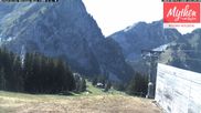 Archiviertes Webcam Bild: Bergstation Holzegg am 12.07.2026 um 16:05 Uhr