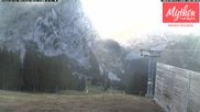 Archiviertes Webcam Bild: Bergstation Holzegg am 12.07.2026 um 20:15 Uhr