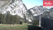 Archived webcam image showing Top station Holzegg on 4 Aug 2026 at 08:28