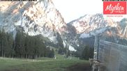 Archived webcam image showing Top station Holzegg on 13 Aug 2026 at 06:30