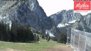 Archived webcam image showing Top station Holzegg on 24 Aug 2026 at 14:17