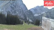Archived webcam image showing Top station Holzegg on 24 Aug 2026 at 16:17
