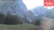 Archived webcam image showing Top station Holzegg on 24 Aug 2026 at 20:17
