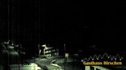Archived webcam image showing restaurant Hirschen on 27 Feb 2026 at 02:03