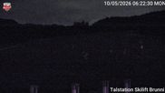 Archived webcam image showing Base station Skilift Brunni on 5 Oct 2026 at 06:22