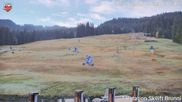 Archived webcam image showing Base station Skilift Brunni on 9 Oct 2026 at 08:51