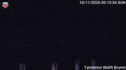 Archiviertes Webcam Bild: Talstation Skilift Brunni am 11.10.2026 um 00:31 Uhr