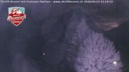 Archived webcam image showing Brunni - View towards Mythen on 24 Jun 2026 at 00:56