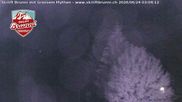 Archived webcam image showing Brunni - View towards Mythen on 24 Jun 2026 at 04:56