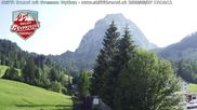 Archived webcam image showing Brunni - View towards Mythen on 27 Jun 2026 at 18:48