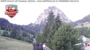 Archived webcam image showing Brunni - View towards Mythen on 24 Aug 2026 at 06:59
