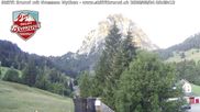 Archived webcam image showing Brunni - View towards Mythen on 24 Aug 2026 at 07:59