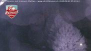 Archived webcam image showing Brunni - View towards Mythen on 23 Sep 2026 at 06:14