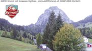 Archived webcam image showing Brunni - View towards Mythen on 5 Oct 2026 at 08:18