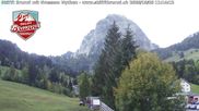 Archived webcam image showing Brunni - View towards Mythen on 5 Oct 2026 at 12:18