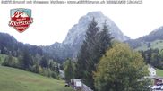 Archived webcam image showing Brunni - View towards Mythen on 5 Oct 2026 at 14:18