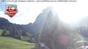 Archived webcam image showing Brunni - View towards Mythen on 5 Oct 2026 at 16:18
