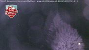 Archived webcam image showing Brunni - View towards Mythen on 9 Oct 2026 at 06:51