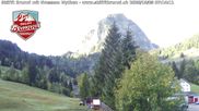 Archived webcam image showing Brunni - View towards Mythen on 9 Oct 2026 at 08:51