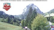 Archived webcam image showing Brunni - View towards Mythen on 9 Oct 2026 at 10:51