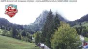 Archived webcam image showing Brunni - View towards Mythen on 9 Oct 2026 at 12:51