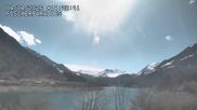 Archived webcam image showing Lungerersee, Switzerland on 4 Apr 2026 at 14:33