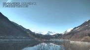 Archived webcam image showing Lungerersee, Switzerland on 5 Apr 2026 at 10:56