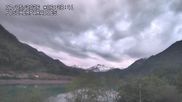 Archived webcam image showing Lungerersee, Switzerland on 7 May 2026 at 06:50