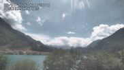 Archived webcam image showing Lungerersee, Switzerland on 3 Jul 2026 at 14:02
